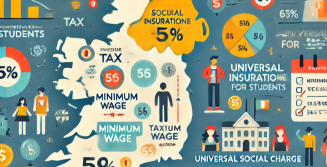 Cuánto es el salario mínimo en Irlanda para estudiantes